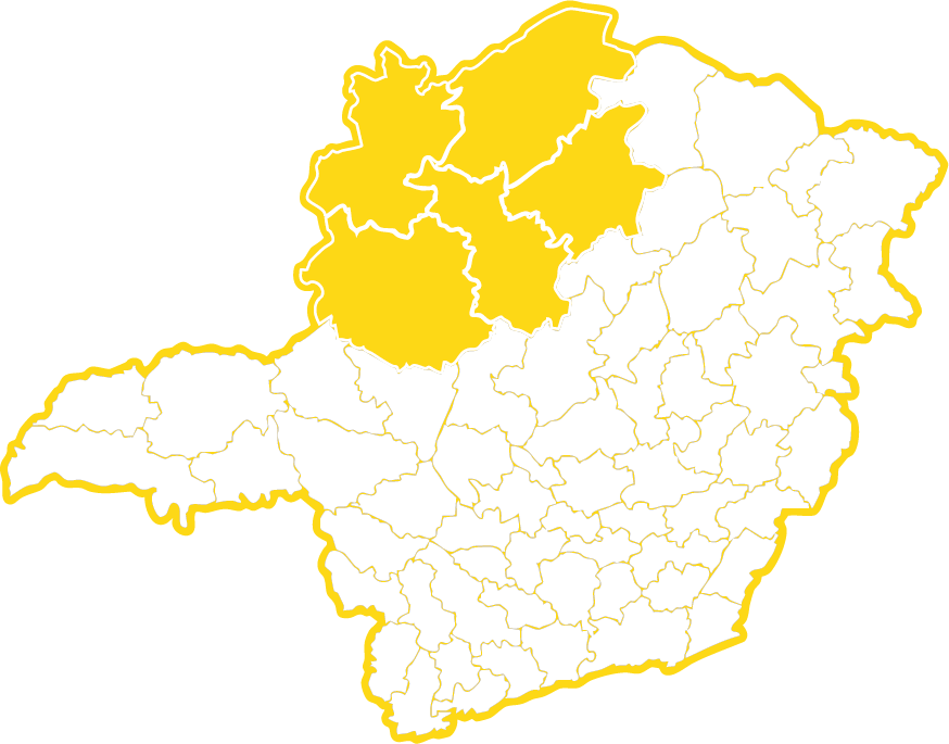 Mapa de Minas Gerais